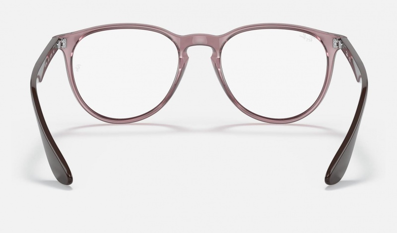 Ray Ban Erika Optics Men's Eyeglasses Purple | 29413-LKMY