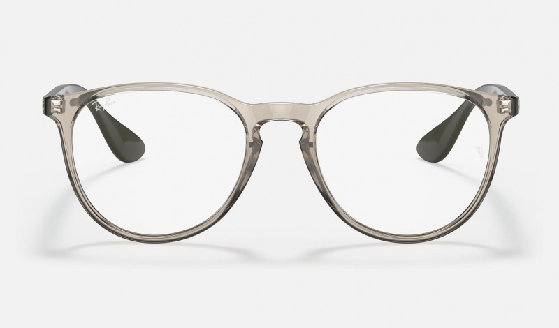 Ray Ban Erika Optics Men's Eyeglasses Silver | 89652-SPKG