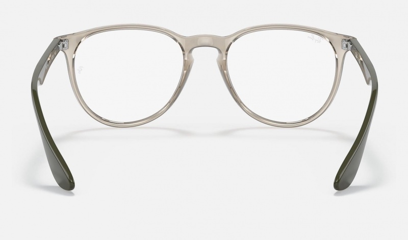 Ray Ban Erika Optics Men's Eyeglasses Silver | 89652-SPKG