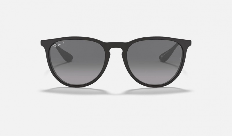 Ray Ban Erika @collection Men's Sunglasses Black | 28974-GBXL