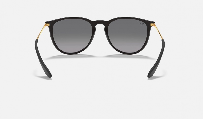 Ray Ban Erika @collection Men's Sunglasses Black | 28974-GBXL