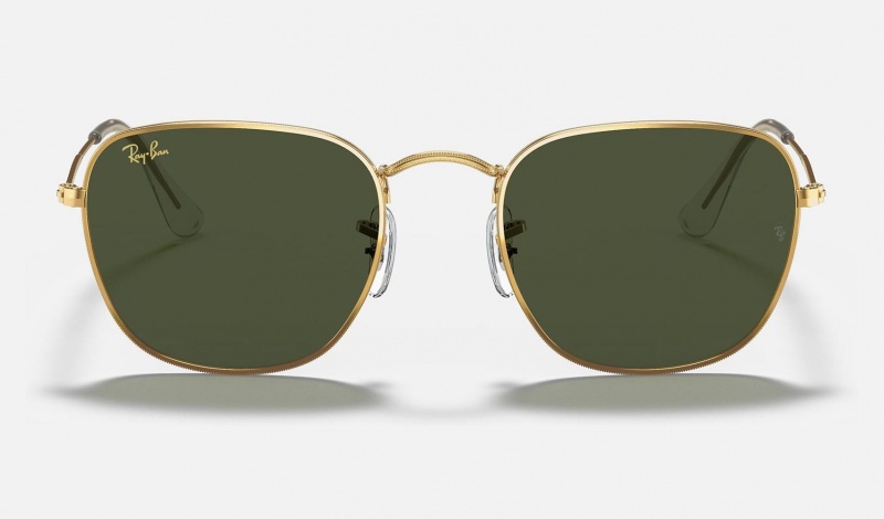 Ray Ban Frank Men's Sunglasses Green | 28496-ZSQY