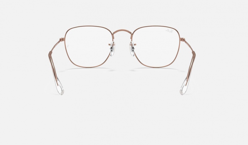 Ray Ban Frank Optics Men's Eyeglasses Copper | 17395-UHXV