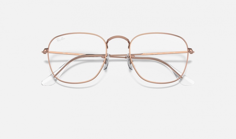 Ray Ban Frank Optics Men's Eyeglasses Copper | 17395-UHXV