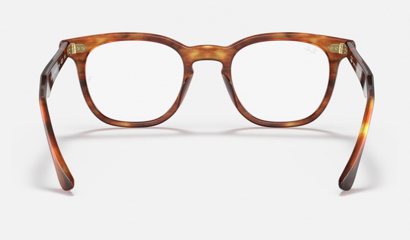 Ray Ban Hawkeye Optics Men's Eyeglasses Orange | 97265-RQOC