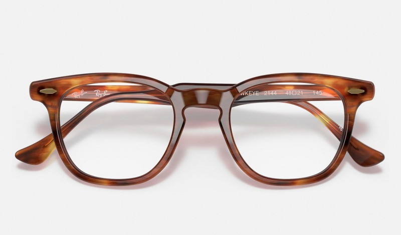 Ray Ban Hawkeye Optics Men's Eyeglasses Orange | 97265-RQOC