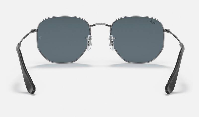 Ray Ban Hexagonal @collection Men's Sunglasses Blue | 21057-OYUM