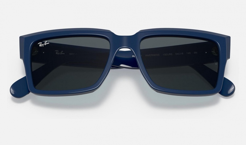 Ray Ban Inverness Men's Sunglasses Blue | 91804-KHXJ