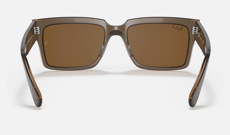 Ray Ban Inverness Men's Sunglasses Brown | 93541-QWNU