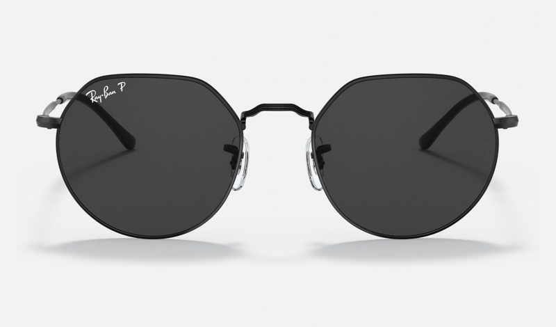 Ray Ban Jack Men's Sunglasses Black | 96504-RFYP