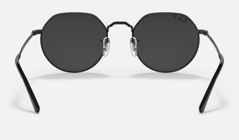 Ray Ban Jack Men's Sunglasses Black | 96504-RFYP