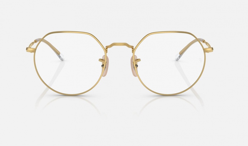 Ray Ban Jack Transitions® Men's Eyeglasses Gold | 15629-EBOX