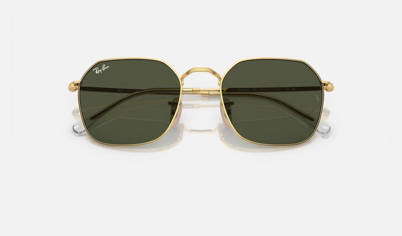 Ray Ban Jim Men's Sunglasses Green | 58946-KCOY