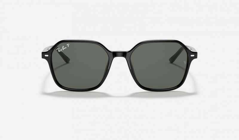 Ray Ban John Men's Sunglasses Green | 47029-VKCP