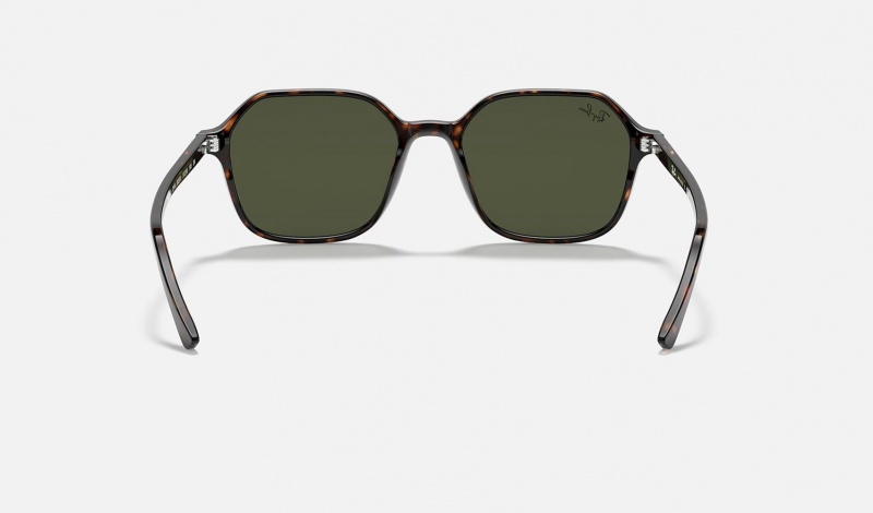 Ray Ban John Men's Sunglasses Green | 65370-TZWP