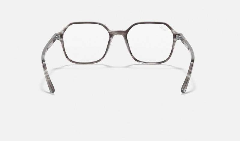 Ray Ban John Optics Men's Eyeglasses Grey | 30124-OLDQ