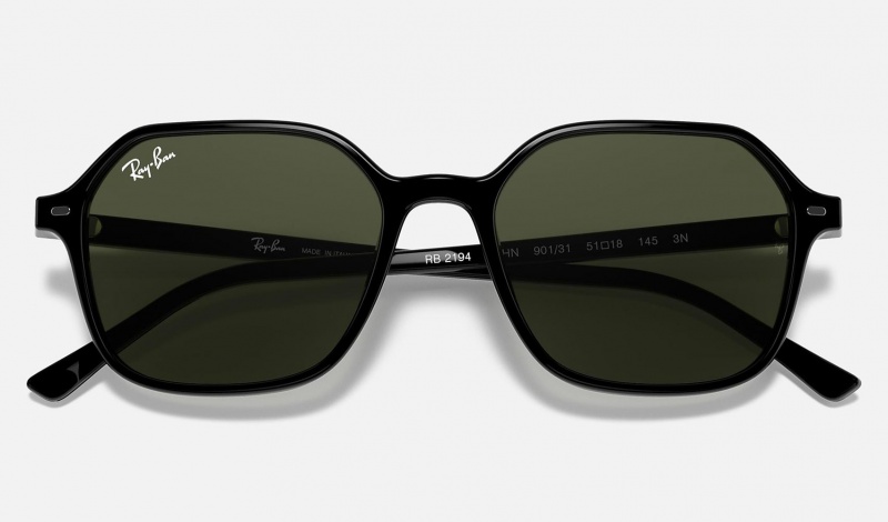 Ray Ban John Women's Sunglasses Green | 25791-JGZH