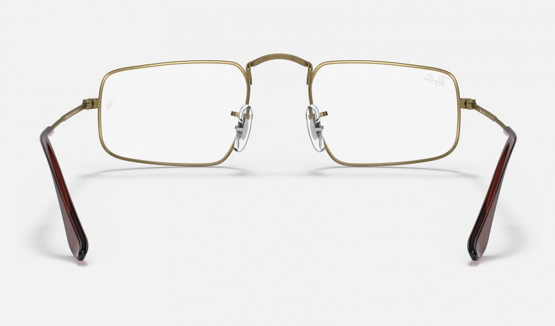 Ray Ban Julie Optics Men's Eyeglasses Gold | 56143-BUKS