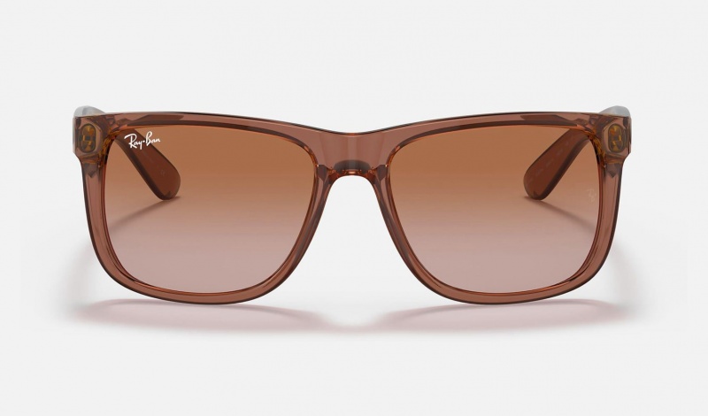 Ray Ban Justin Classic Men's Sunglasses Brown | 27064-EKGX