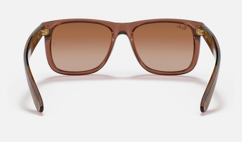 Ray Ban Justin Classic Men's Sunglasses Brown | 27064-EKGX