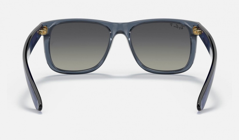 Ray Ban Justin Classic Men's Sunglasses Grey | 64598-BRKW