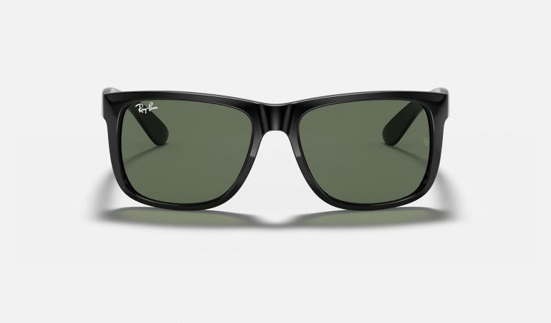 Ray Ban Justin Classic Men's Sunglasses Green | 74895-KZST