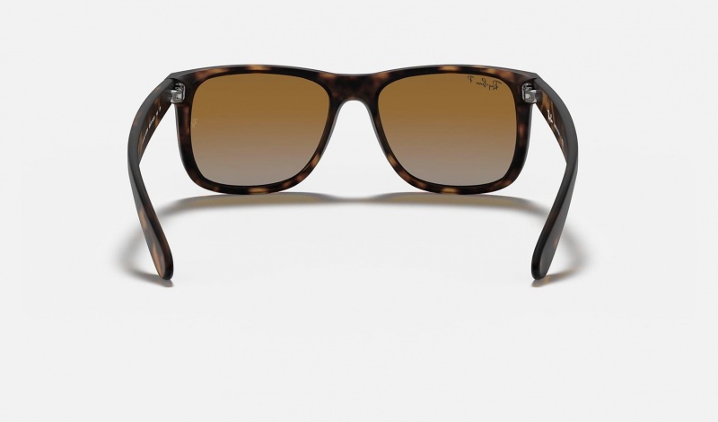 Ray Ban Justin Classic Women's Sunglasses Brown | 78695-YPSG