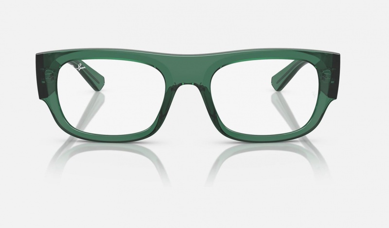 Ray Ban Kristin Optics Bio-based Men's Eyeglasses Green | 05217-IZAY