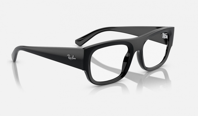 Ray Ban Kristin Optics Bio-based Men's Eyeglasses Black | 41850-WEZV