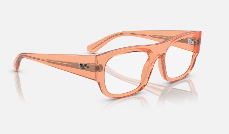 Ray Ban Kristin Optics Bio-based Women's Eyeglasses Orange | 45967-KOGL