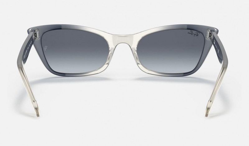 Ray Ban Lady Burbank Men's Sunglasses Grey | 17329-JTUG