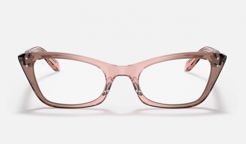 Ray Ban Lady Burbank Optics Men's Eyeglasses Pink | 48190-CZPB