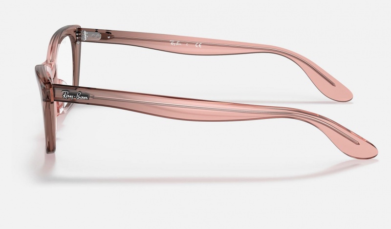 Ray Ban Lady Burbank Optics Men's Eyeglasses Pink | 48190-CZPB