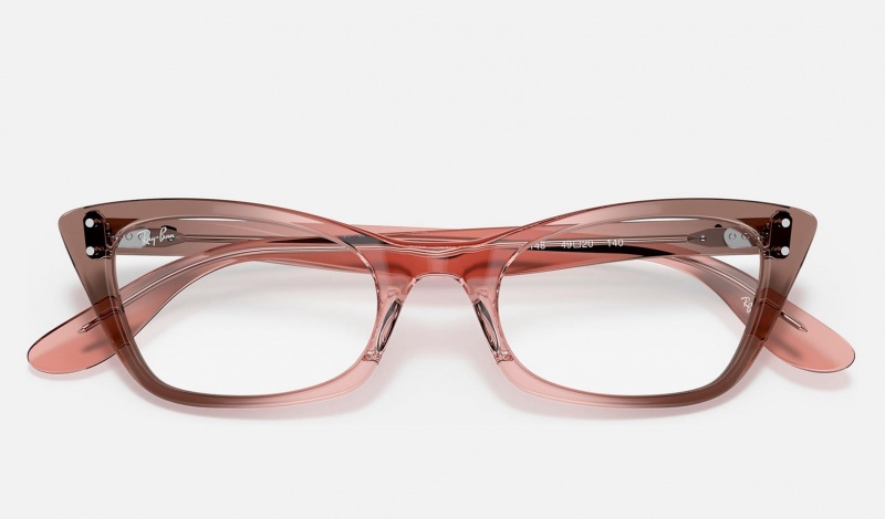 Ray Ban Lady Burbank Optics Men's Eyeglasses Pink | 48190-CZPB