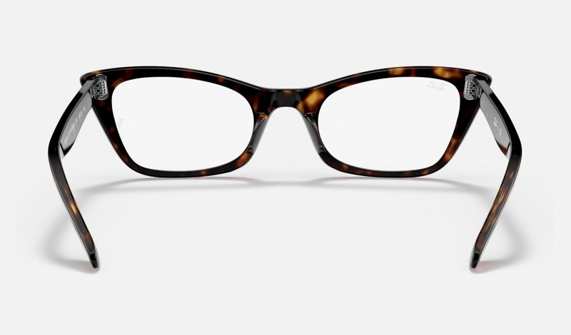 Ray Ban Lady Burbank Optics Men's Eyeglasses Black | 95762-CKLI