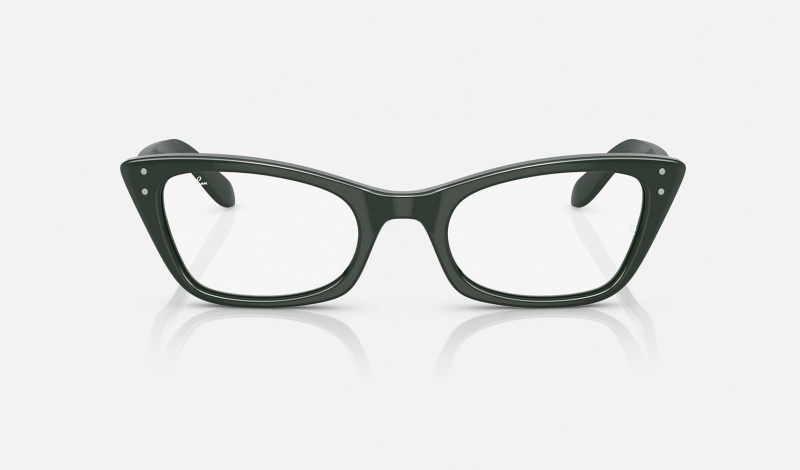 Ray Ban Lady Burbank Optics Women's Eyeglasses Green | 32561-HIBN