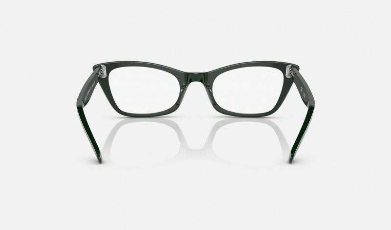 Ray Ban Lady Burbank Optics Women's Eyeglasses Green | 32561-HIBN