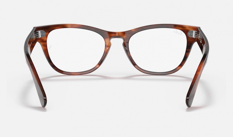 Ray Ban Laramie Optics Women's Eyeglasses Brown | 17549-LBIH