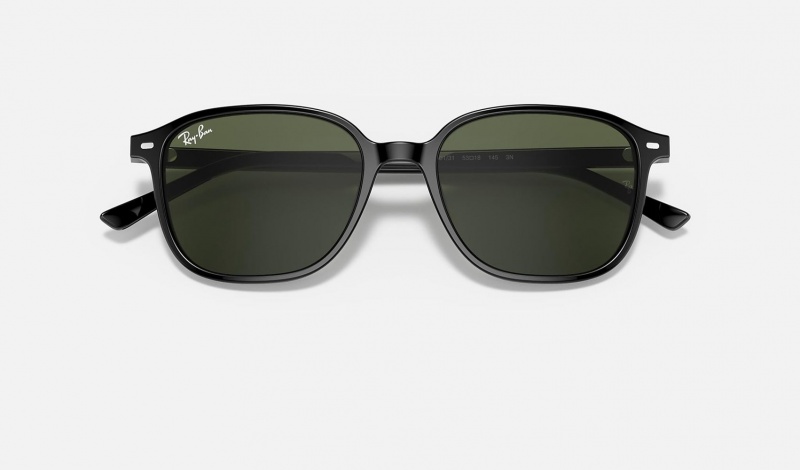 Ray Ban Leonard Men's Sunglasses Green | 18946-SHBF