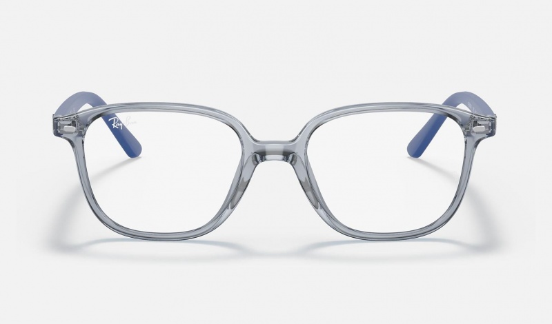 Ray Ban Leonard Optics Kids' Eyeglasses Blue | 29758-LOSB