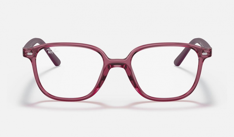 Ray Ban Leonard Optics Kids' Eyeglasses Pink | 38097-ILHM