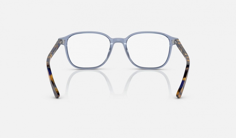 Ray Ban Leonard Optics Men's Eyeglasses Blue | 58620-CSPL