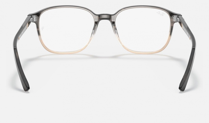 Ray Ban Leonard Optics Men's Eyeglasses Grey | 10452-YVAL