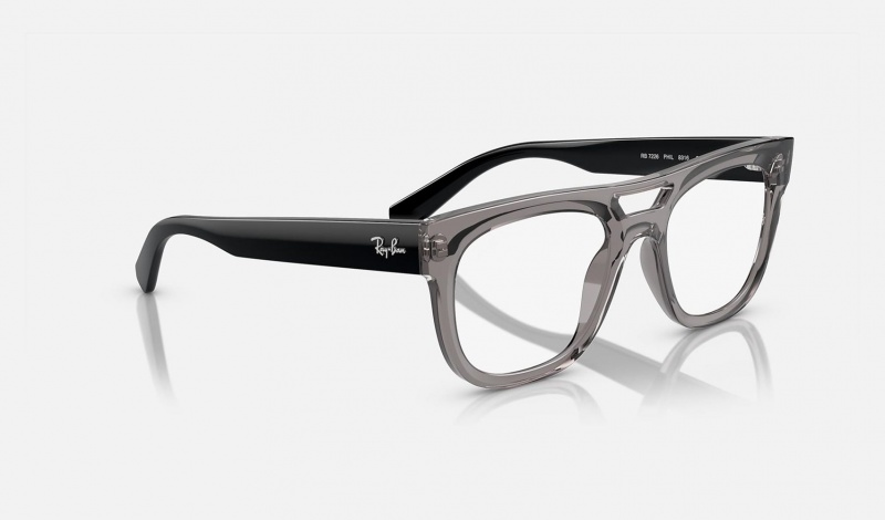 Ray Ban Lloyd Optics Bio-based Men's Eyeglasses Grey | 31480-EKNX