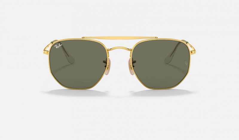 Ray Ban Marshal Men's Sunglasses Green | 03548-MUBV