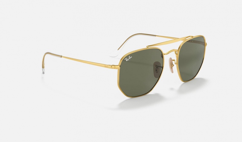 Ray Ban Marshal Men's Sunglasses Green | 03548-MUBV