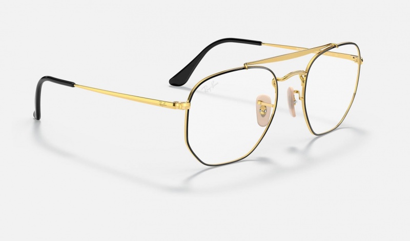 Ray Ban Marshal Optics Men's Eyeglasses Gold | 27896-RISA