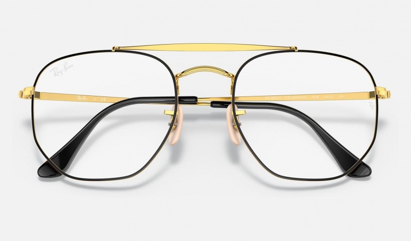 Ray Ban Marshal Optics Men's Eyeglasses Gold | 27896-RISA