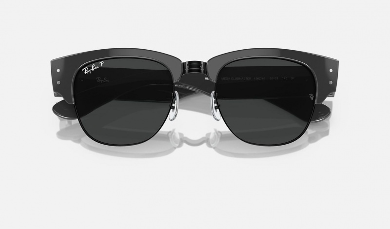 Ray Ban Mega Clubmaster Men's Sunglasses Black | 47560-BCWL