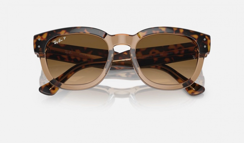 Ray Ban Mega Hawkeye Men's Sunglasses Brown | 74831-JCOK